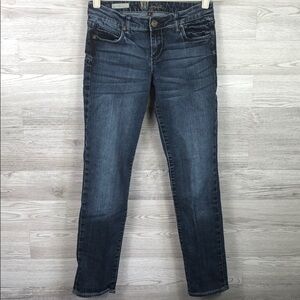 KUT Catherine Boyfriend Skinny Straight Jeans 2